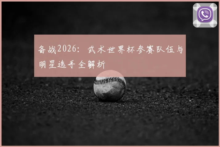 备战2026：武术世界杯参赛队伍与明星选手全解析